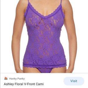 COPY - hanky panky Women's Daily Lace Strpy Cami XS
